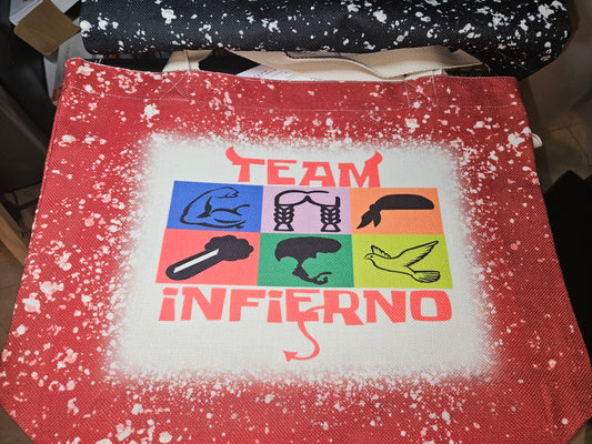 Team Infierno Tote Bage